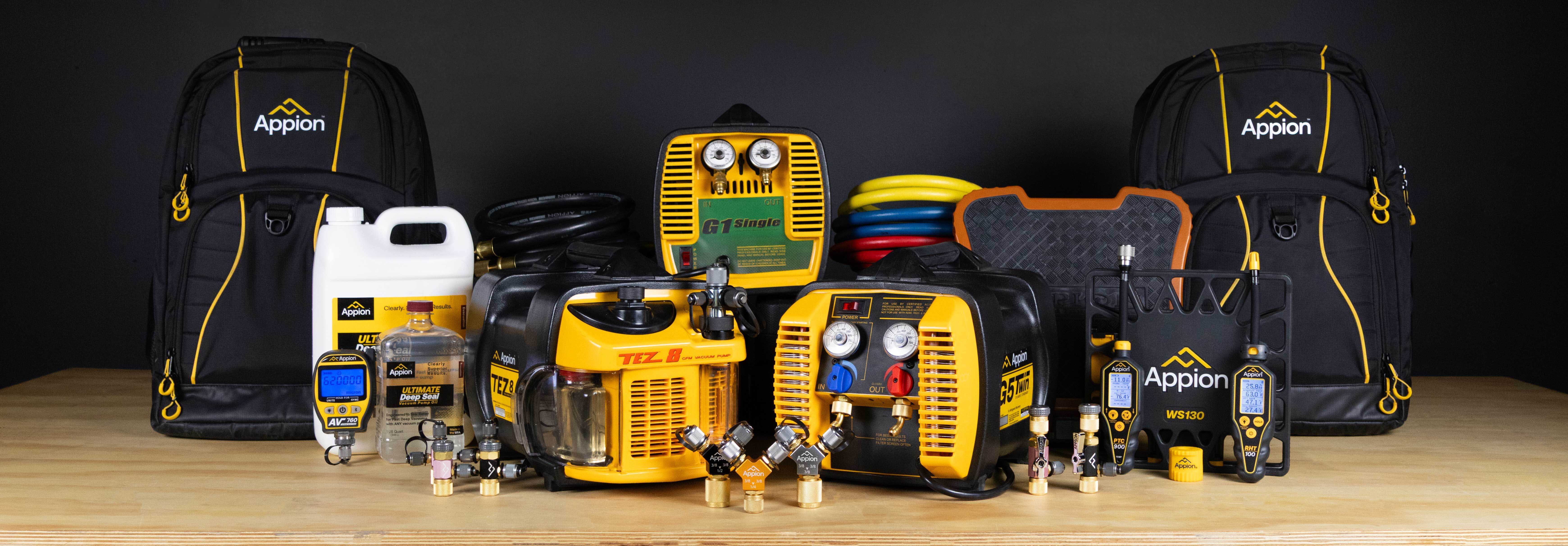 appion outillage frigorifique professionnel